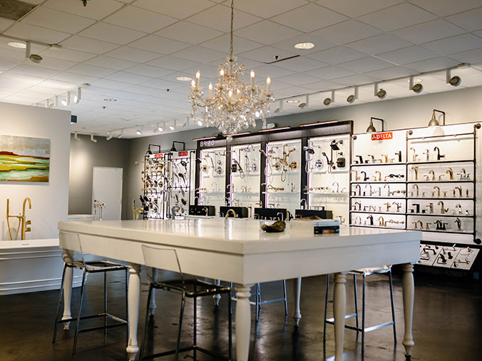 View of the Hughes Supply Greenville Kitchen & Bath Showroom
